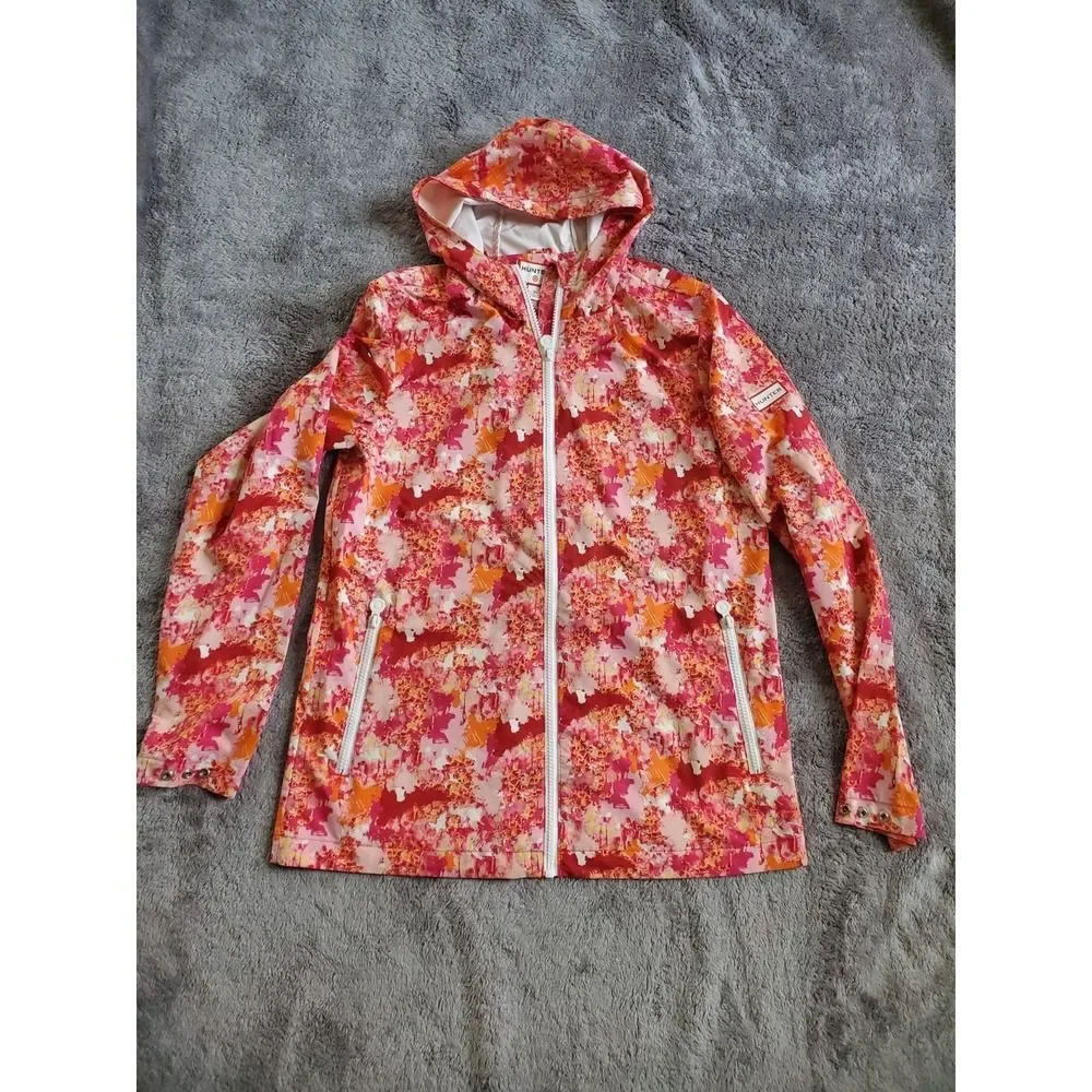 HUNTER For target Packable Raincoat /Windbreaker Girls Sz XL